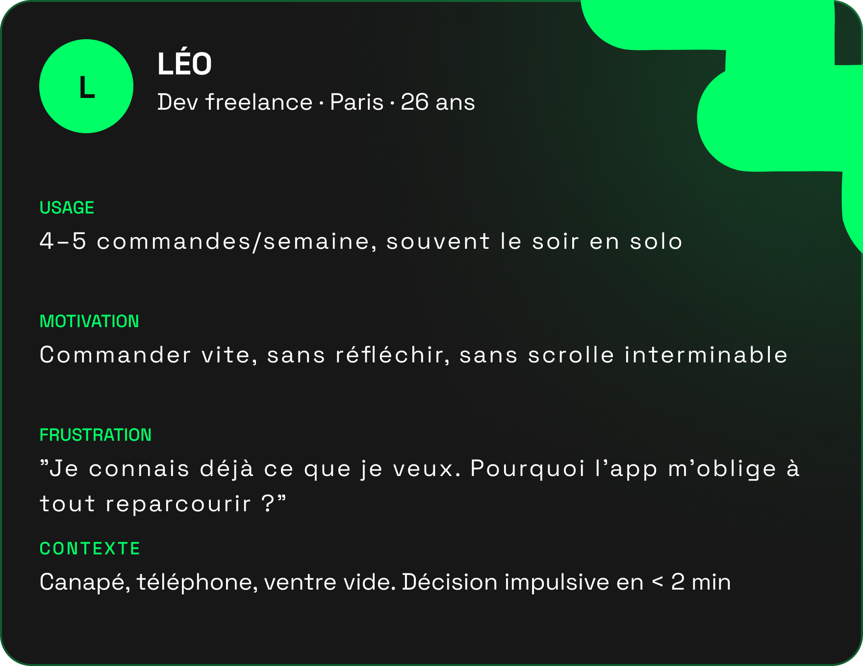Persona Card