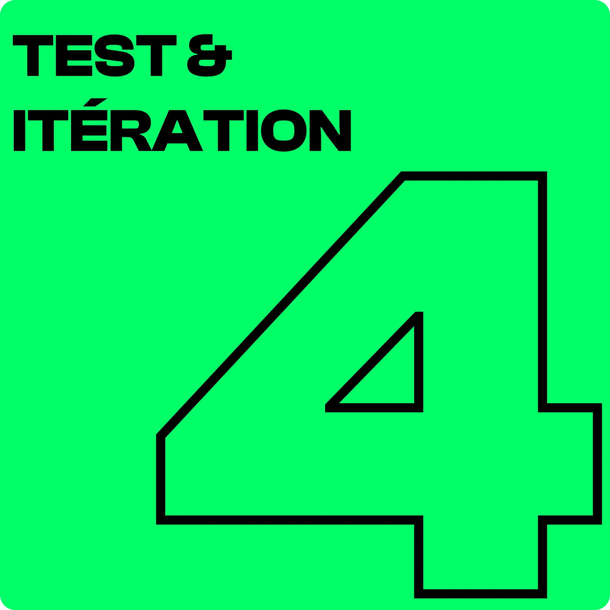 Phase de tests utilisateurs et itération design UX par un Product Designer en France