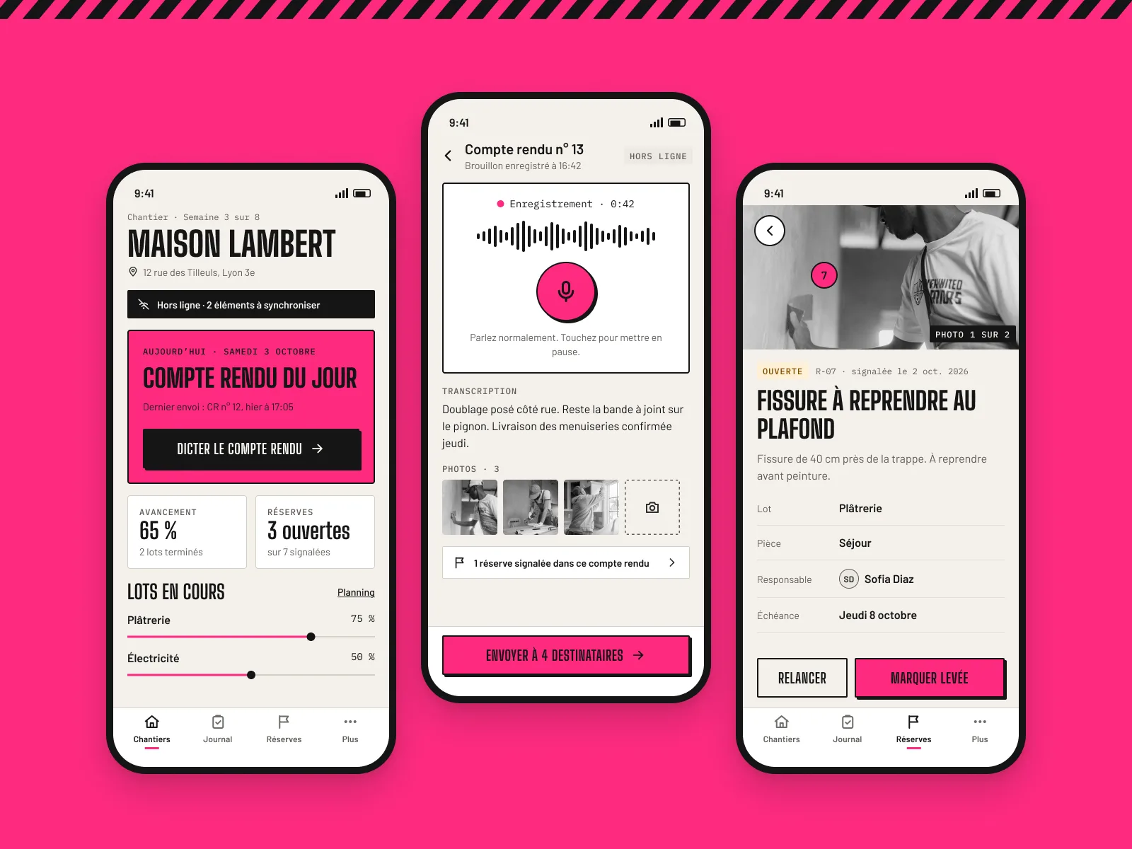 Cordeau : l’app mobile